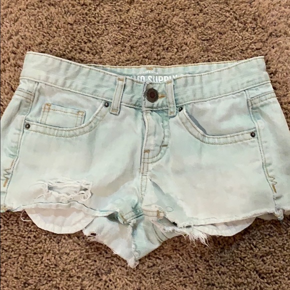 Mossimo Supply Co Womens Jean Shorts - Picture 1 of 4
